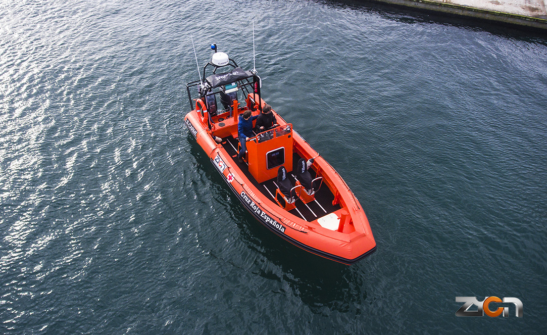 Zyon Galicia new rescue boat to the Red | Ullman Dynamics - World Leader in Suspension Seats
